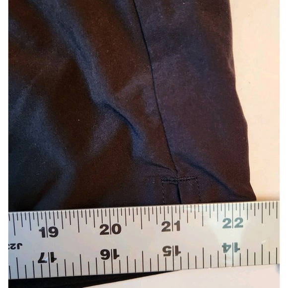 Quince Womens Skort Size Large Black Performance Tech Athletic Skirt Zip Pockets - Picture 9 of 16